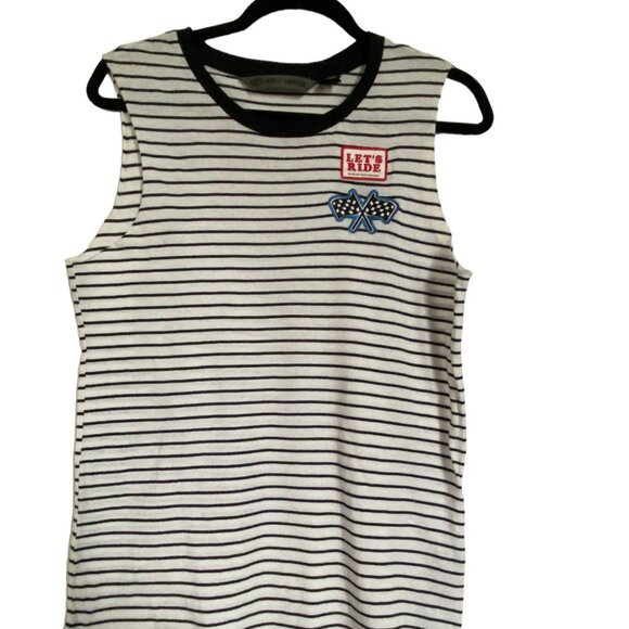 Harley-Davidson Let's Ride Men’s Striped Cotton Tank Top Size Small - Picture 1 of 4